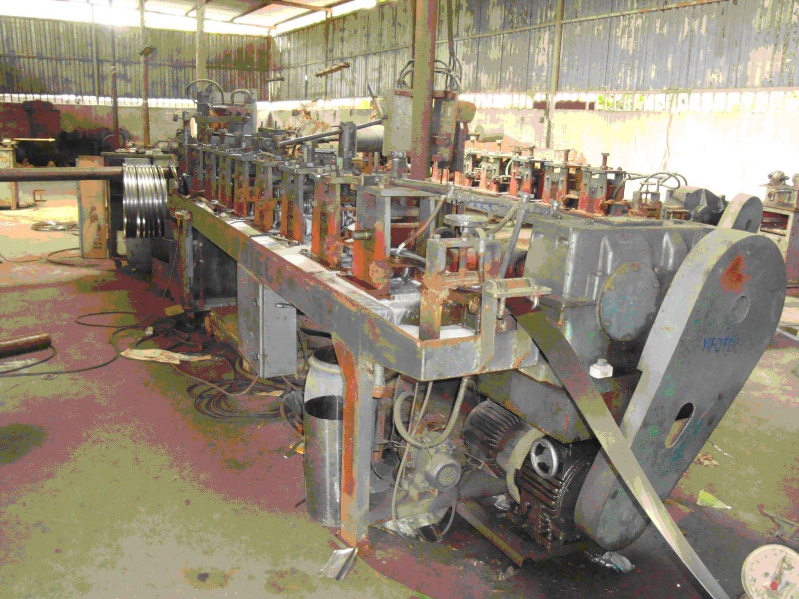 Dây chuyền sản xuất vành xe đạp INOX tự động