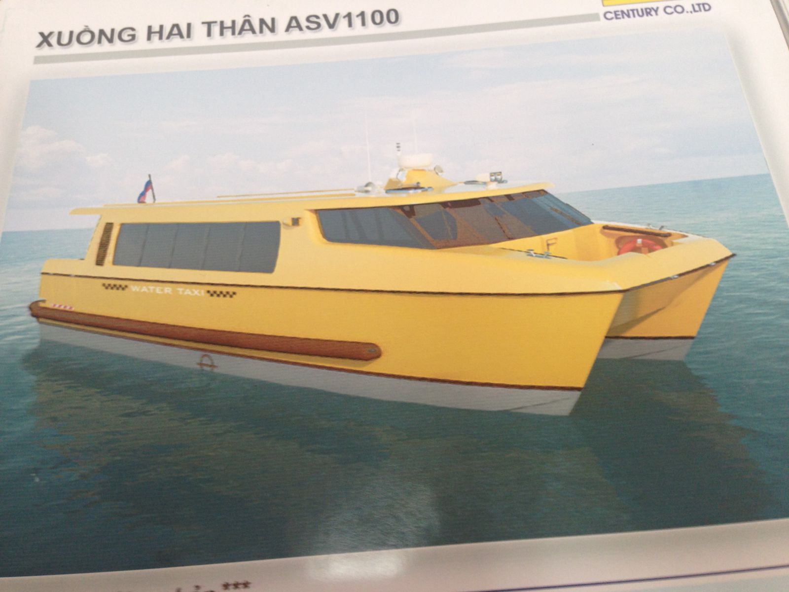 Xuồng chở khách CEMA ASV 1100