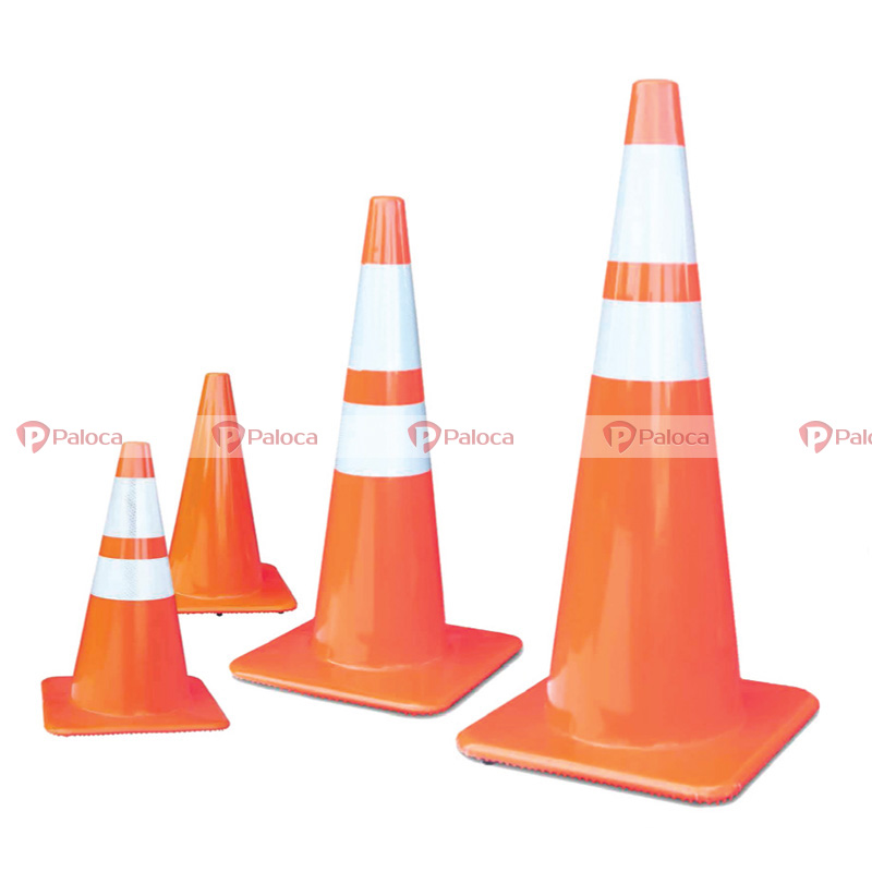 Cọc giao thông đế cam có chốt