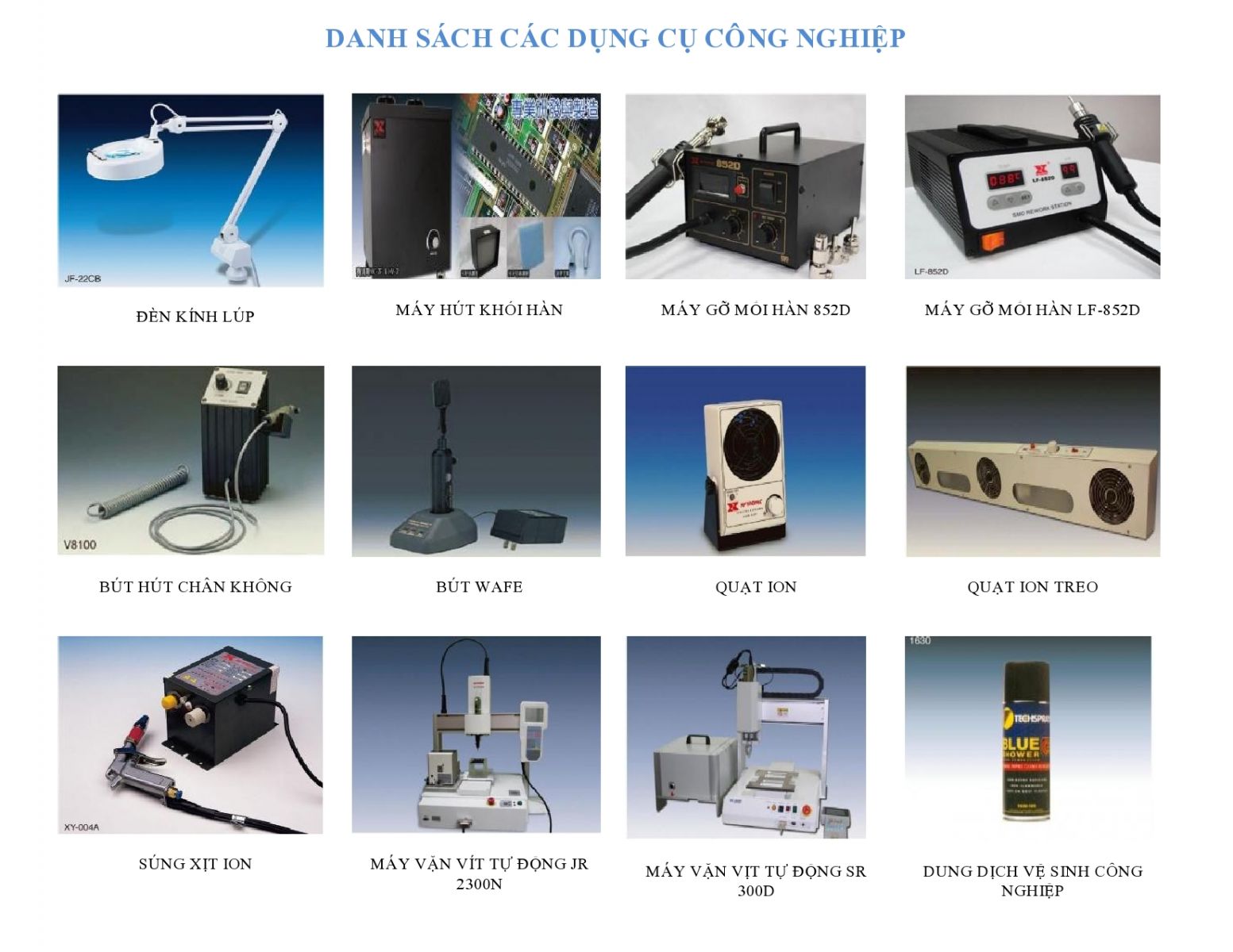 Dụng cụ công nghiệp