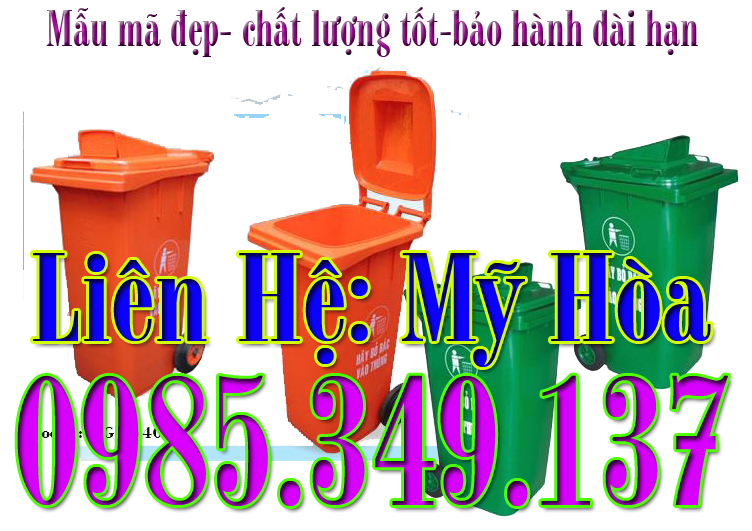 Thùng rác công cộng 120 lít