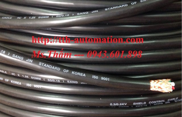Dây cáp điều khiển SANGJIN - HÀN QUỐC