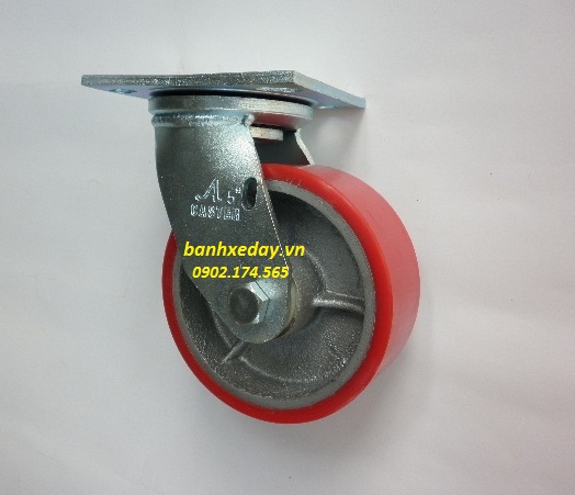 Bánh xe PU lõi gang