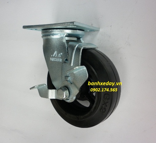 Bánh xe cao su lõi gang