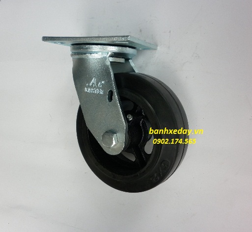 Bánh xe cao su lõi gang