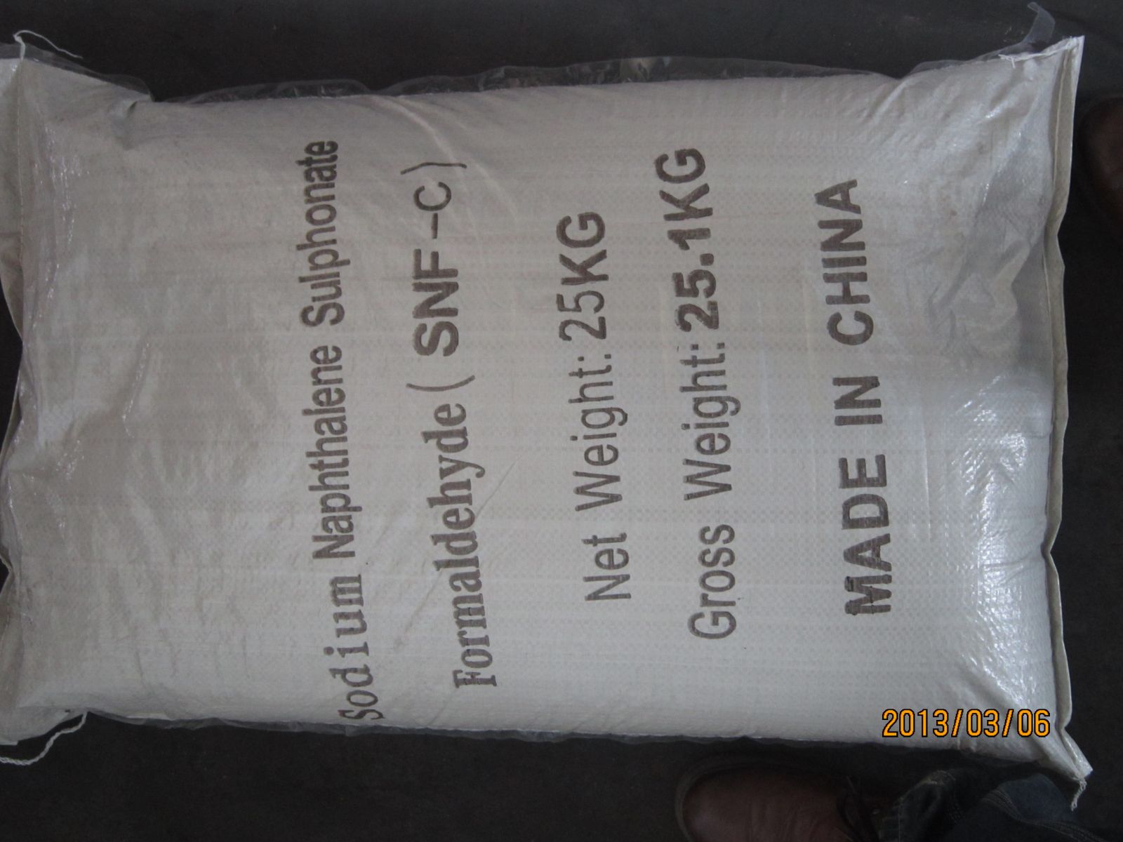 Phụ gia cho bê tông - Sodium Naphthalene Formaldehyde sulphonate