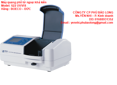 Máy quang phổ tử ngoại khả kiến