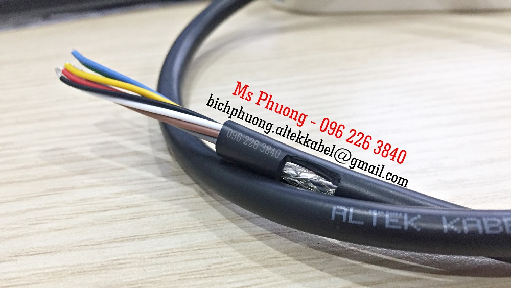 Cáp mạng Altek Kabel Cat5e - Cáp mạng chống nhiễu Cat6, Cáp điều khiển rvv, cvv - Cáp chống nhiễu rvvp, cvvs