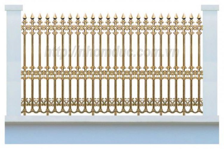 Hàng rào nhôm đúc hợp kim HR 120