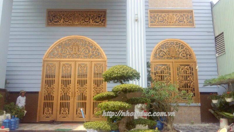 Báo giá cổng nhôm đúc