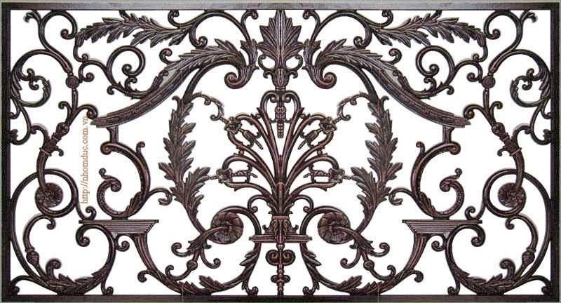 Bông gió hợp kim nhôm đúc