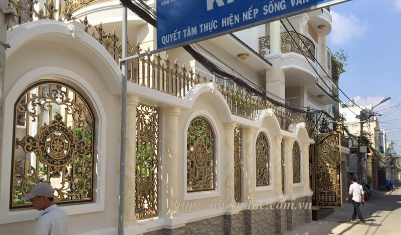 Bông gió hợp kim nhôm đúc