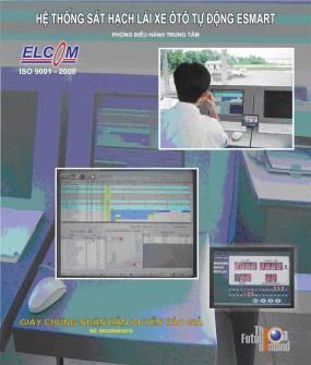 Hệ thống chấm điểm sát hạch lái xe ô tô tự động Esmart