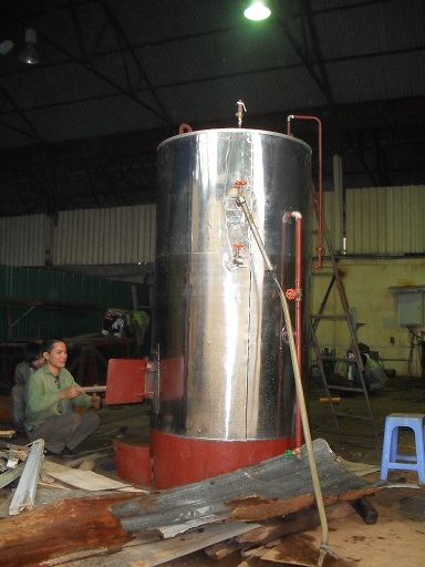 Nồi đun nước nóng đốt đa nhiên liệu