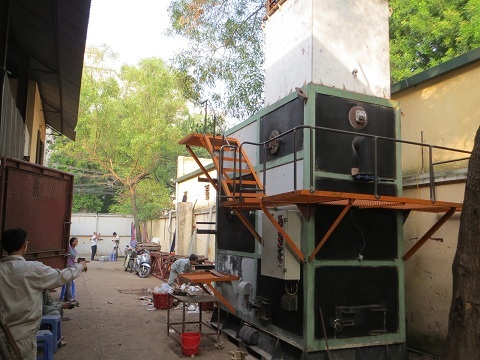 Lò đốt rác thải sinh hoạt độ ẩm cao trên 50%