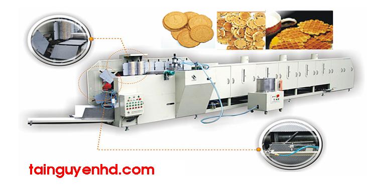 Dây chuyền SX bánh Cookie trứng sữa JXJB-62