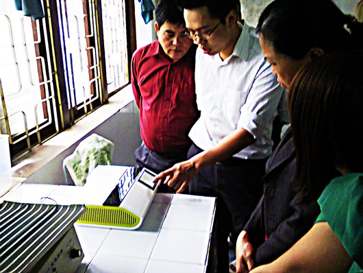 Demo thiết bị chuẩn đoán bệnh thú y - thủy sản chi cục Hà Giang - Bắc Cạn