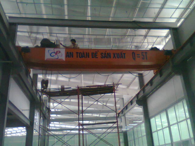 Cầu trục lăn dầm đôi