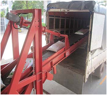 Băng tải linh động cho các phương tiện vận chuyển thay đổi độ cao