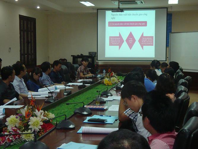 Đào tạo chuyển giao công nghệ cho các doanh nghiệp