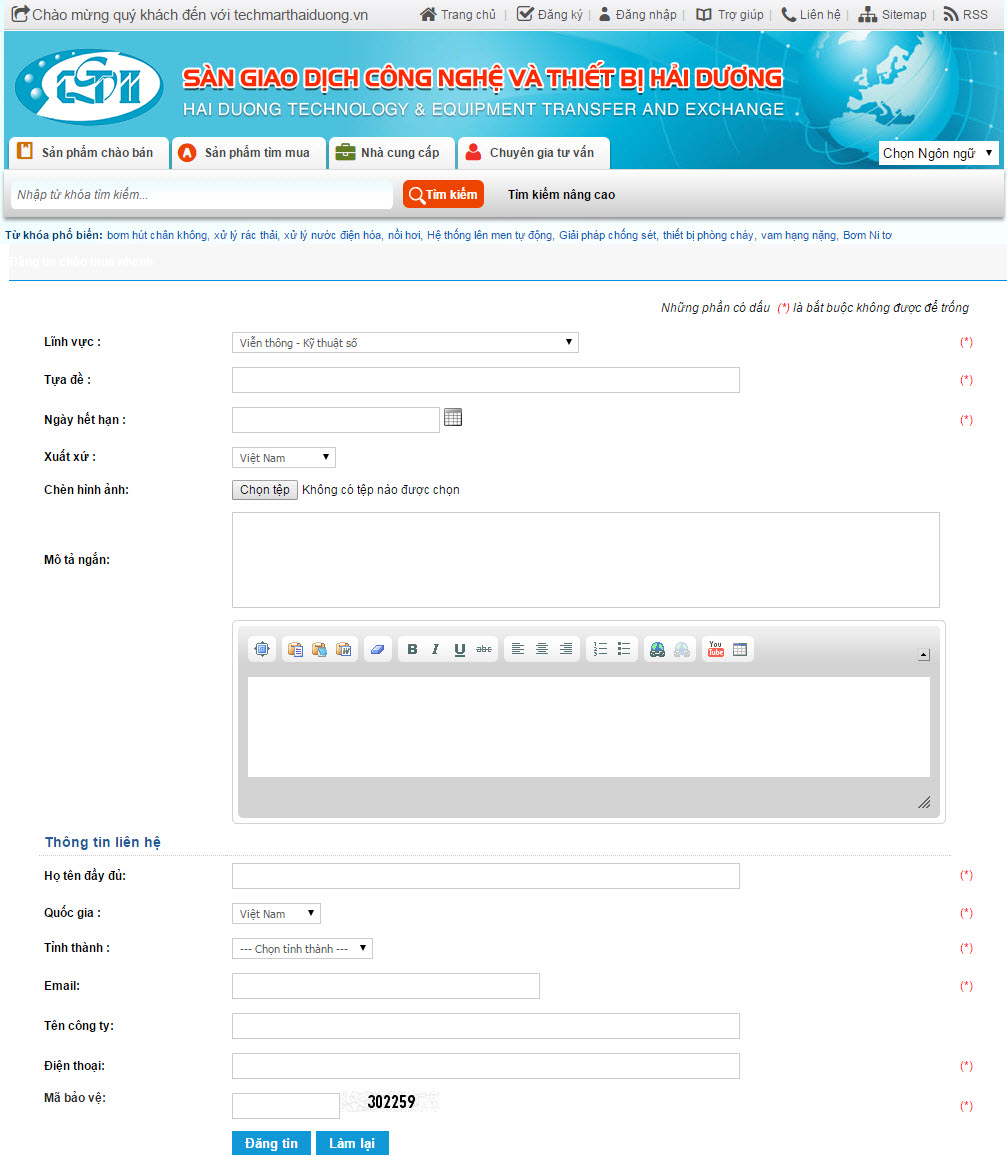 đăng tìm mua nhanh