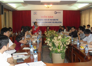 Diễn đàn về phương thức hỗ trợ kinh phí thương mại hoá công nghệ của Malaysia