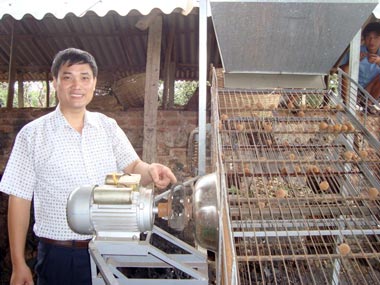 Sáng kiến giúp tăng giá trị quả vải - Máy sàng đa năng phân loại vải