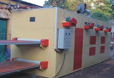Máy sấy ván mỏng liên tục