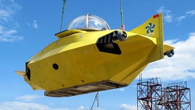 Thử nghiệm tàu lặn cỡ nhỏ Hòa Bình