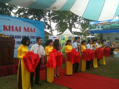 Triển lãm sản phẩm KH&CN; vùng Bắc Trung bộ năm 2014