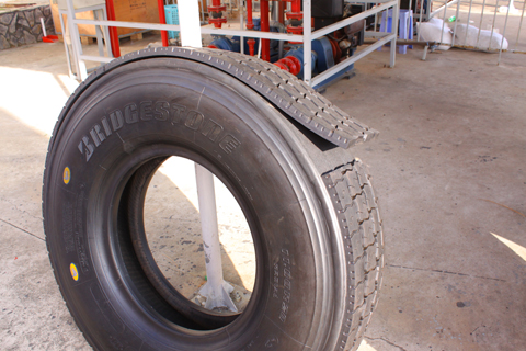 Công nghệ mới giúp tái sử dụng lốp xe cũ