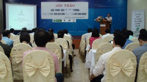 Giải pháp bảo vệ môi trường phục vụ phát triển bền vững trong sản xuất công nghiệp