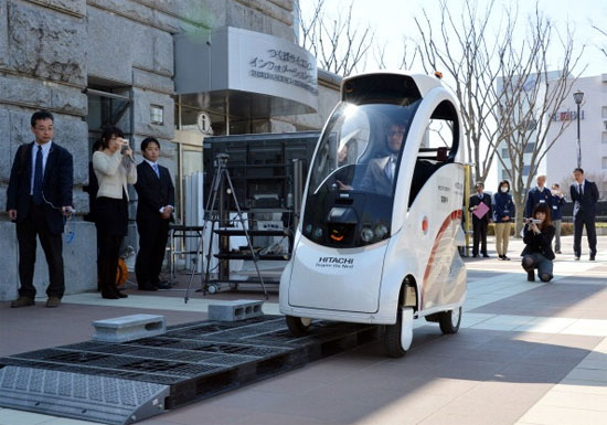 Robot chở người tự động